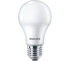 Lámpara Led Ecohome 7w E27 luz cálida 220V. Flujo luminoso: 480lm. Vida útil: 10000.hs Caja x 20 unidades.