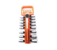 Set de tubos Hexagonales 17 Piezas encastre de 1/2"