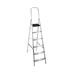 Escalera 6 escalones 150kg 2.14m