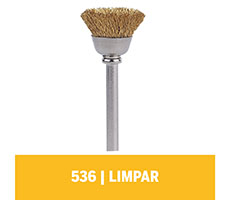 Cepillo de Bronce Tipo Recto 1/2 12.7 mm