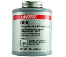 Loctite LB 8008 C5-A Copper Anti Seize Grasa antiengrane cobre y grafito hasta 982°C. 454Gr Frasco