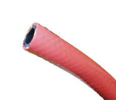Manguera de PVC alta presión acetileno 10mm x 50 mts.