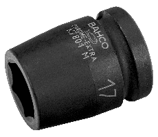 Bocallave Hexagonal impacto Corto 22mm encastre 1/2
