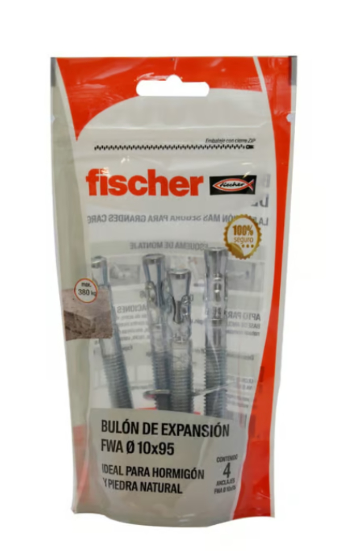 PO 4 PERNOS FWA 10X95