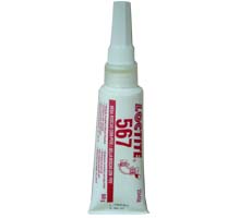 Loctite 567 sellador de rosca 50Gr Pomo uso general, con PTFE alta temperatura