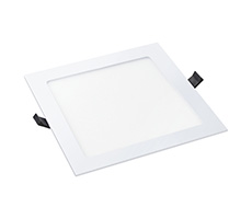 Panel De Embutir Cuadrado 12W Cálido 720Lm