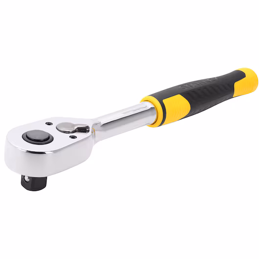 Ratchet con desconectador rápido y mango de goma 72 dientes 10" (254mm)