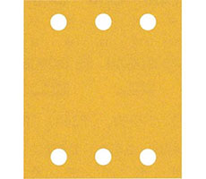 Hoja de lija Expert C470; 115x107mm, grano 240, 10 piezas