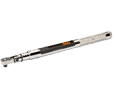 Torquímetro electrónico para medir pares y ángulos, con cabeza fija de crique y memoria Rango 7-800Nm.