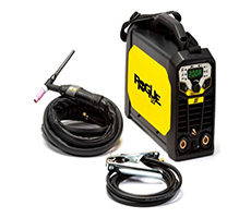 Soldadora TIG ROGUE ET 202 IP, Apta para electrodos revestidos (SMAW) 220V 50/60 Hz 200A 8,8 kg.