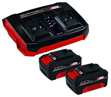 Cargador Doble PXC 18V 2 Baterías 4AH