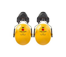 Peltor Optiline H510P3E orejeras para montar en cascos de seguridad.