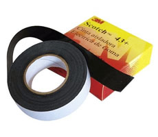 Cinta autosoldable 43+. Alta tensión. Medidas: 19Mm X 5M.