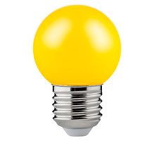 Lámpara Led Classic Amarilla 1,2W 70lm E27 220V