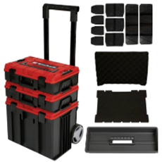 Carro de trasporte para herramientas E-Case Tower 120Kg