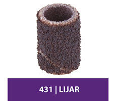 Banda de lija con lija 6,4mm- Grano 60, por 6 unidades