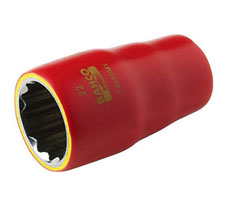 Bocallaves de 1/2" aislado de 11 mm.