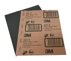 Lija de tela para metales 221T P180 electrocut. Reemplaza A 53370 3M.