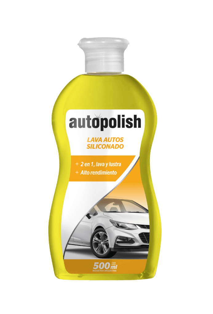 Autopolish limpiador siliconado X 0.5 Lts, caja por 12 unidades