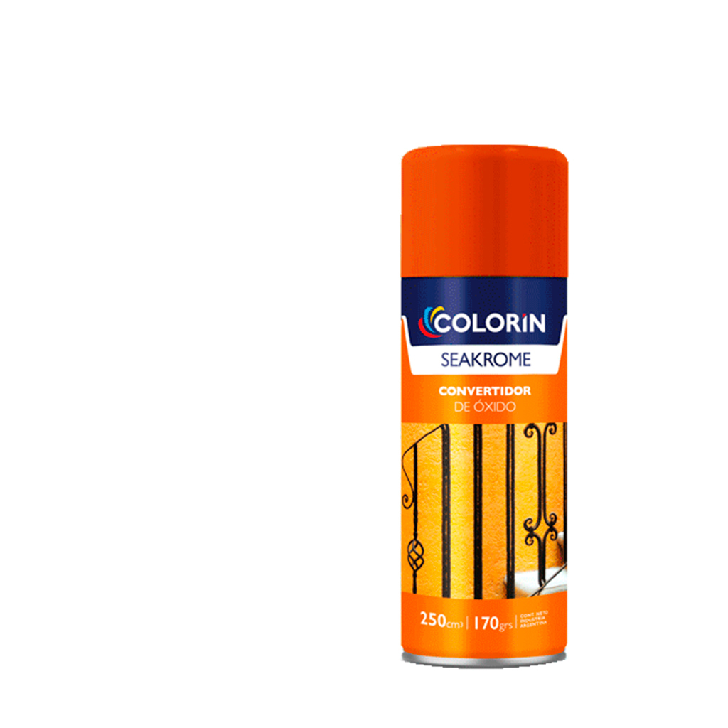 Seakrome aerosol convertidor de oxido naranja x 250cc