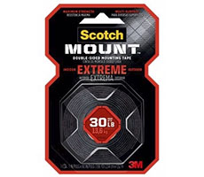 Cinta de montaje doble faz interior y exterior 2.54 Cm X 1.52M