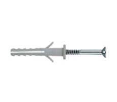 Taco de Nylon con clavo/tornillo SC - S5C x 100 unidades