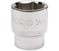 82a9b61cf2b3a89881ded25111f1ccf6816be21c_131301.png Bocallave Estriado Métrico 3/4" - 30mm - Largo 50mm