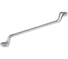 Llave estriada, extra acodada - Dimensiones en Pulgadas - 3/4"-7/8"