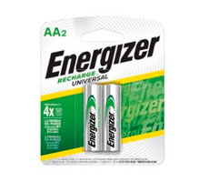 Pila recargable Energizer AA 2000mAh. Blister x 2 unidades.