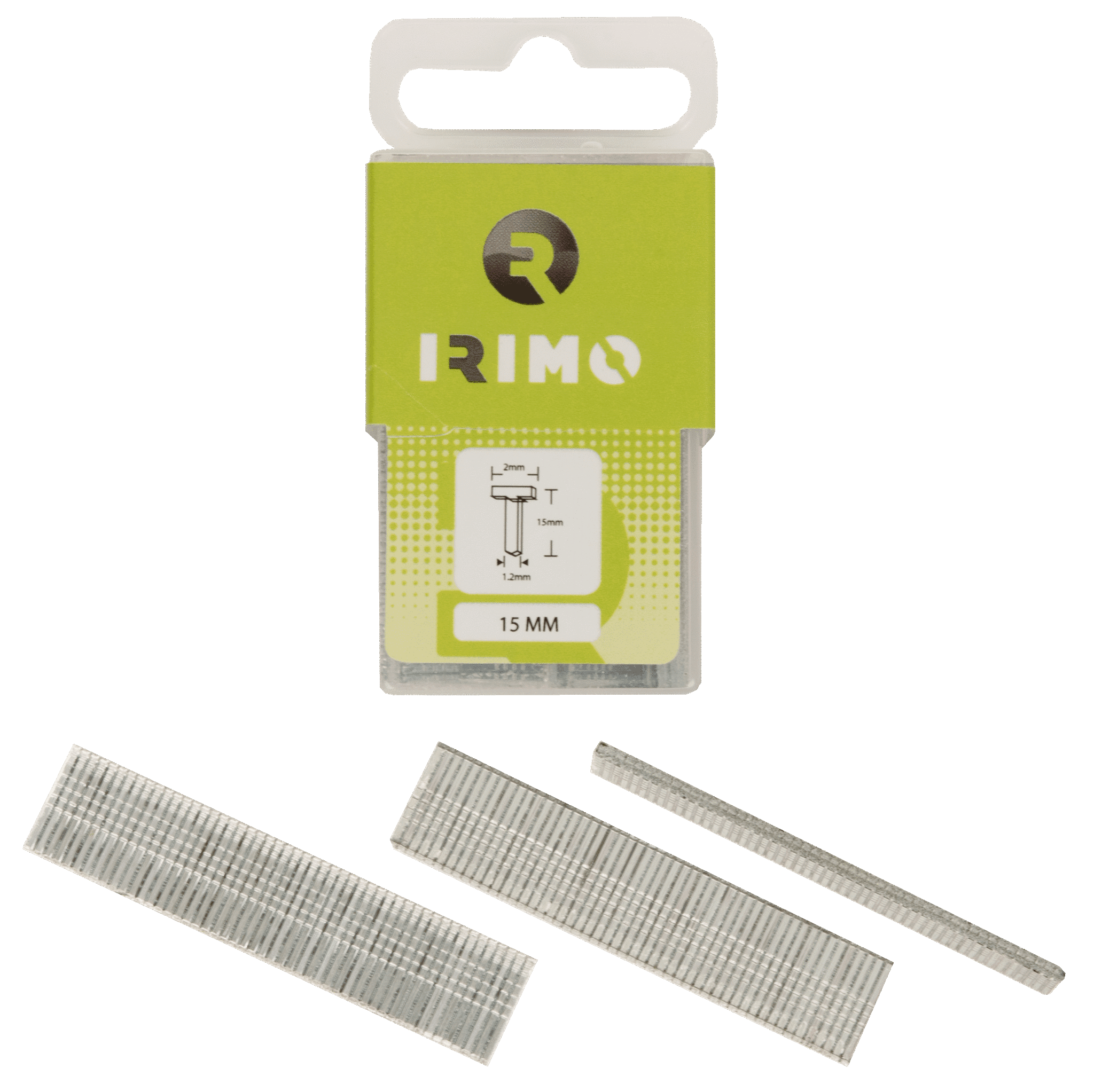 Grampas Tipo Clavo 15 Mm X 1000