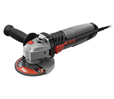 Amoladora 4" 1/2 (115mm). Potencia: 830W. Revoluciones: 11000 RPM. Eje: M14. Incluye: Empuñadura, cubre disco, llave y manual de instrucciones. Reemplaza a 9000JP
