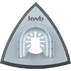 940fb65309292eddab4c6e5179bcd96baafa4739_49709940.jpeg Plato de apoyo para lijas con adherencia(Quick stick), perforado, 93 mm