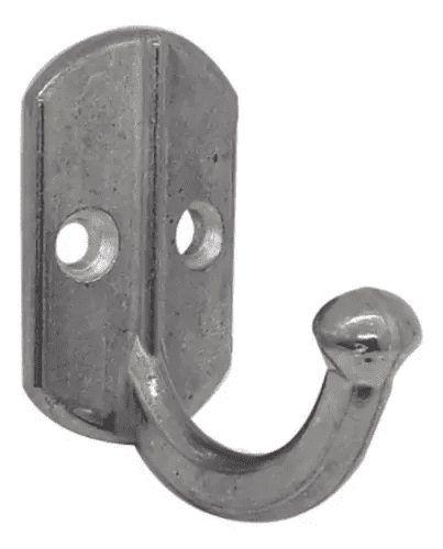 Gancho Guard.Simple Alu.Pul. 12X22X30Mm - Blister x 25 unidades