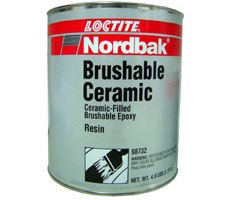 Loctite 7227 Nordbak Brushable Pintura epoxy con cerámica antidesgaste 2.450Kg Lata