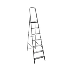 Escalera 7 escalones 150kg 2,4m
