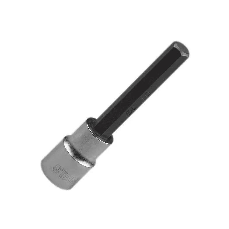 Tubo punta hexagonal largo encastre 1/2" (5 mm)