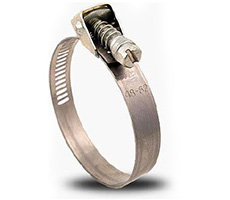 Abrazadera con cierre rápido.Banda: 12mm. Rango: 110-130mm, Venta mínima o múltiplo: 50