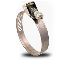Abrazadera con cierre rápido.Banda: 12mm. Rango: 17-28mm, Venta mínima o múltiplo: 100