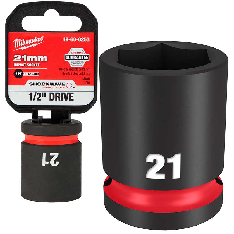 1/2 DR 21MM STD IMPACT SOCKET