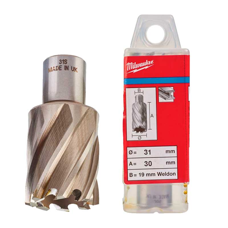 ANNUC 31X30 BROCA ANULAR WELDON 31MM