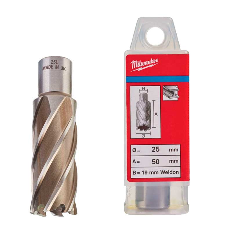 ANNUC 25X50 BROCA ANULAR WELDON 25MM