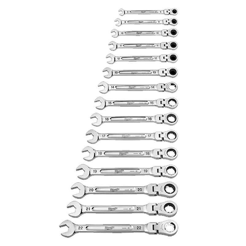 LLAVE COMBINADA DE TRINQUETE CON CABEZAL
