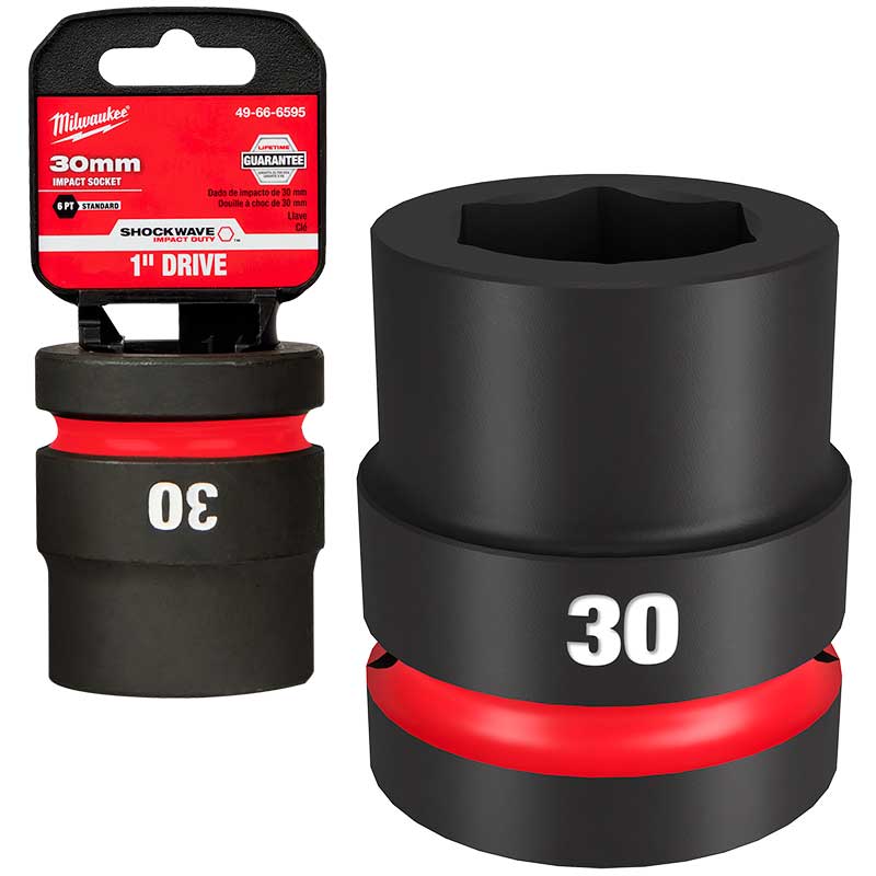 1" DR 30MM STD IMPACT SOCKET