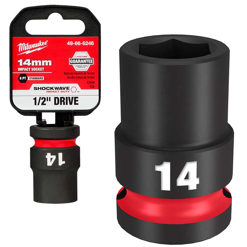 1/2 DR 14MM STD IMPACT SOCKET