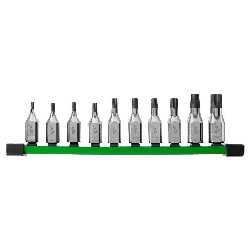 JUEGO DE 10 DADOS CON PUNTA TORX® DE 3/8