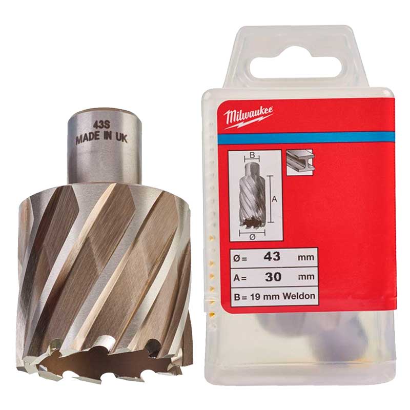 ANNUC 43X30 BROCA ANULAR WELDON 43MM