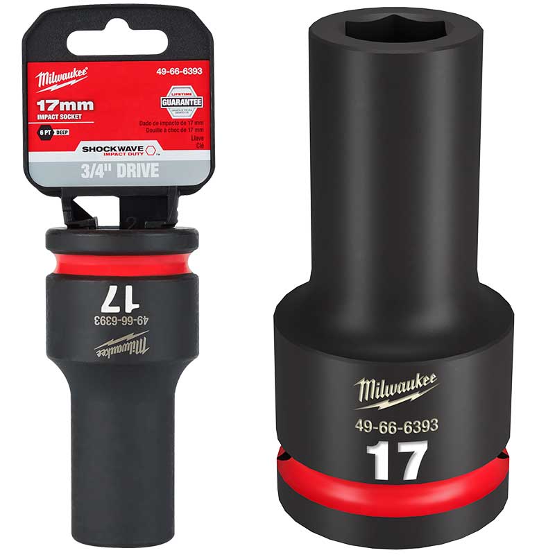 3/4 DR 17MM DEEP IMPACT SOCKET
