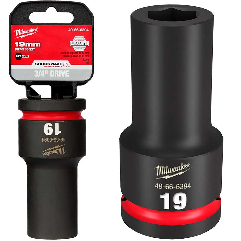 3/4 DR 19MM DEEP IMPACT SOCKET