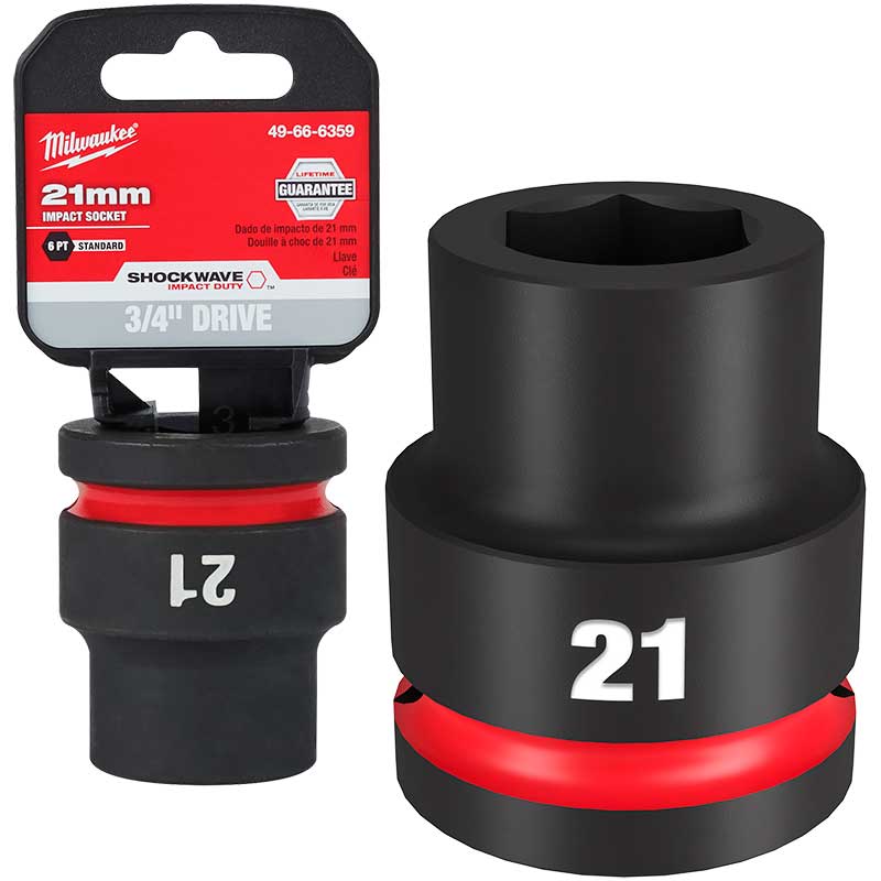 3/4 DR 21MM STD IMPACT SOCKET