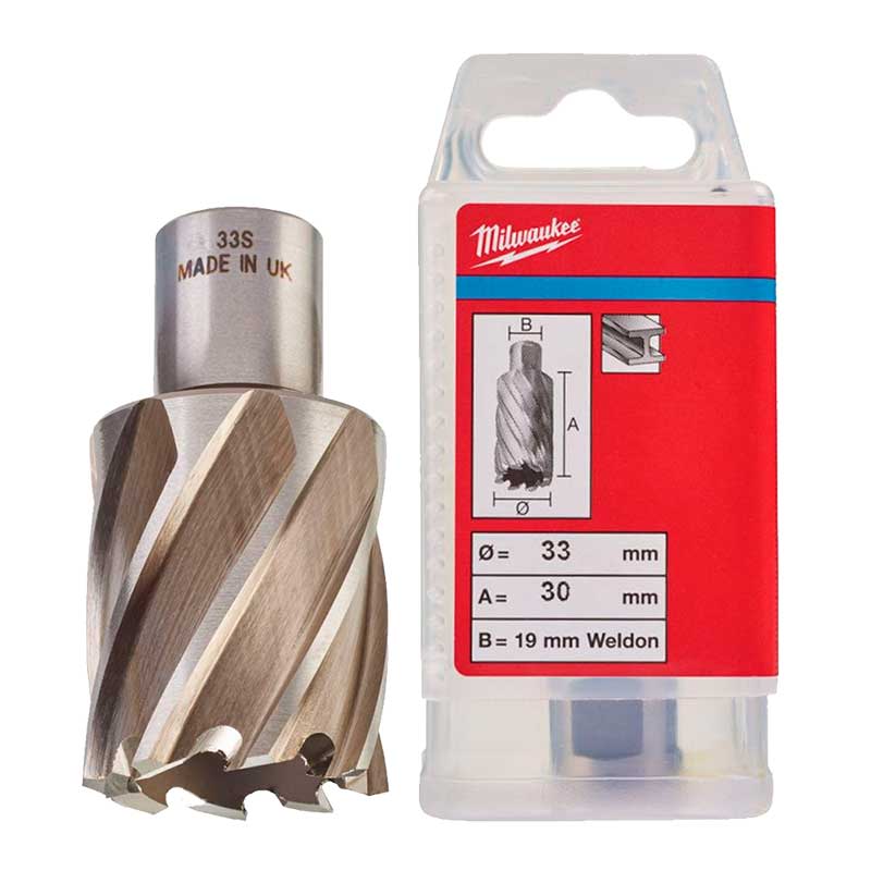 ANNUC 33X30 BROCA ANULAR WELDON 33MM